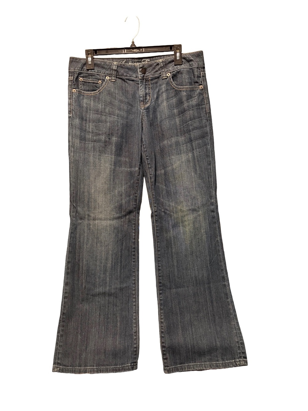Y2K American Eagle Outfitters Dark Blue
Low Rise Flare Jeans